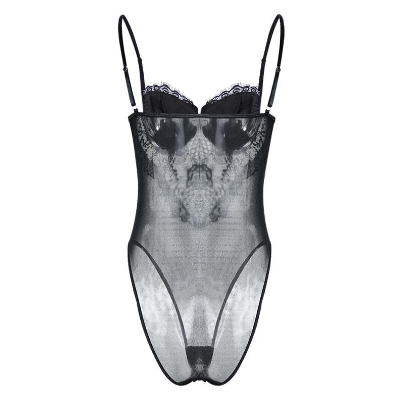 Women Lace Bodysuit Bustier Cami Tops Embroidery Lingerie Going Out Tank Top