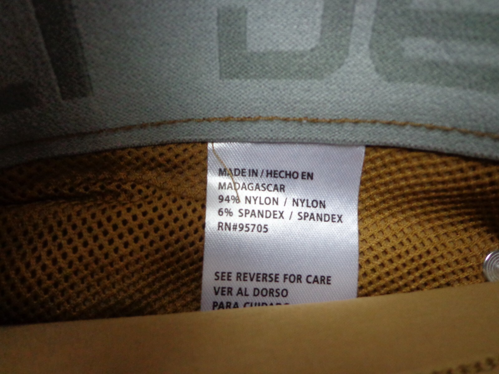 DENALI Moccasin Brown Tech Fabric Stretch Pants NWT 34/30 MSRP $54
