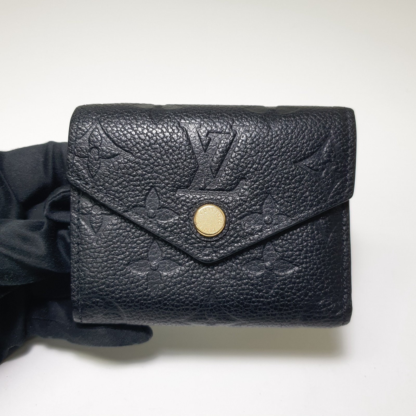 TARIFF FREE Authentic Louis Vuitton Zoe Mini Empreinte M62935 Guaranteed LF546
