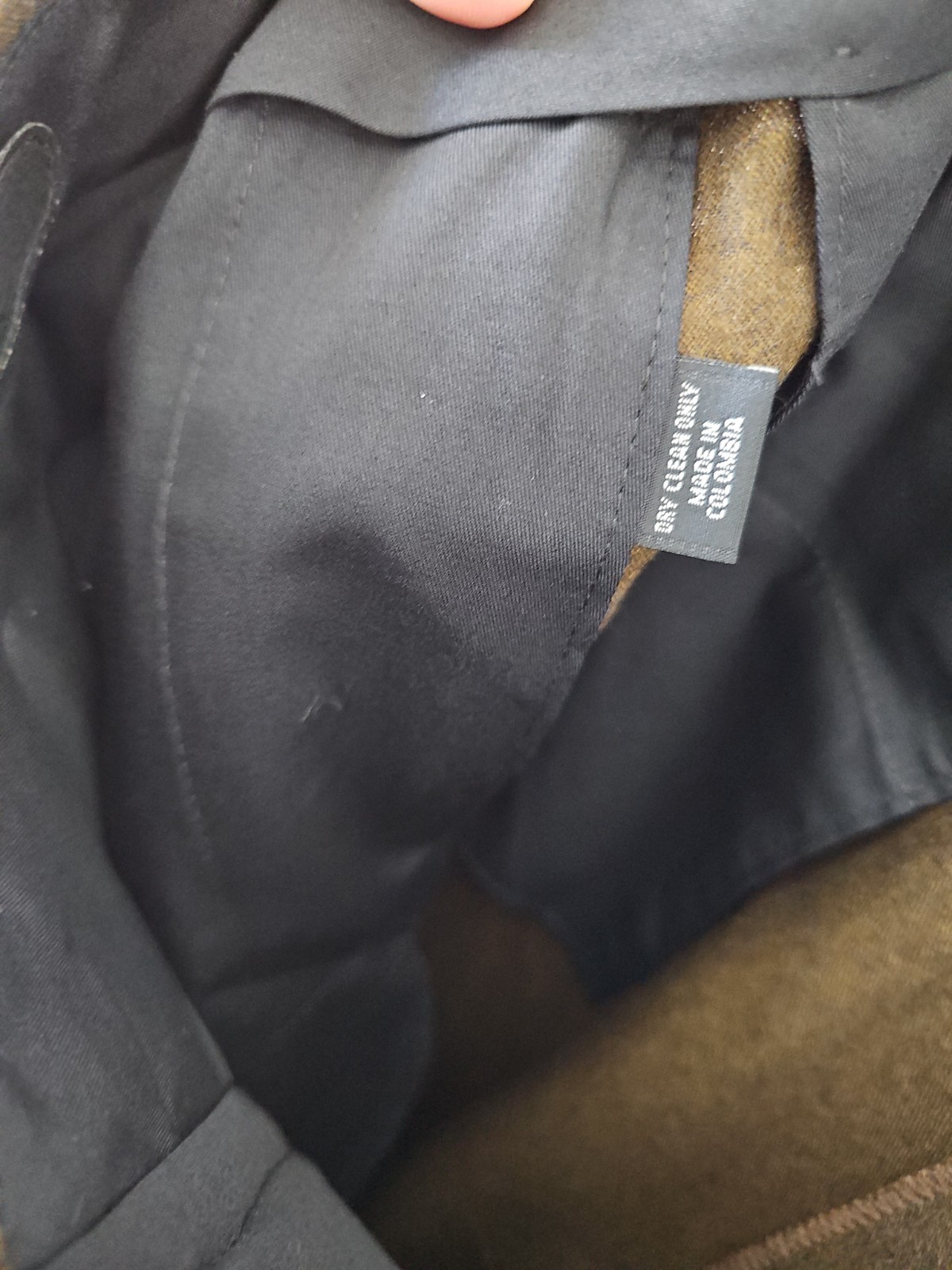 Hart Schaffner Marx 38×30 Brown Wool Pleated Cuffed Classic Dress Pants