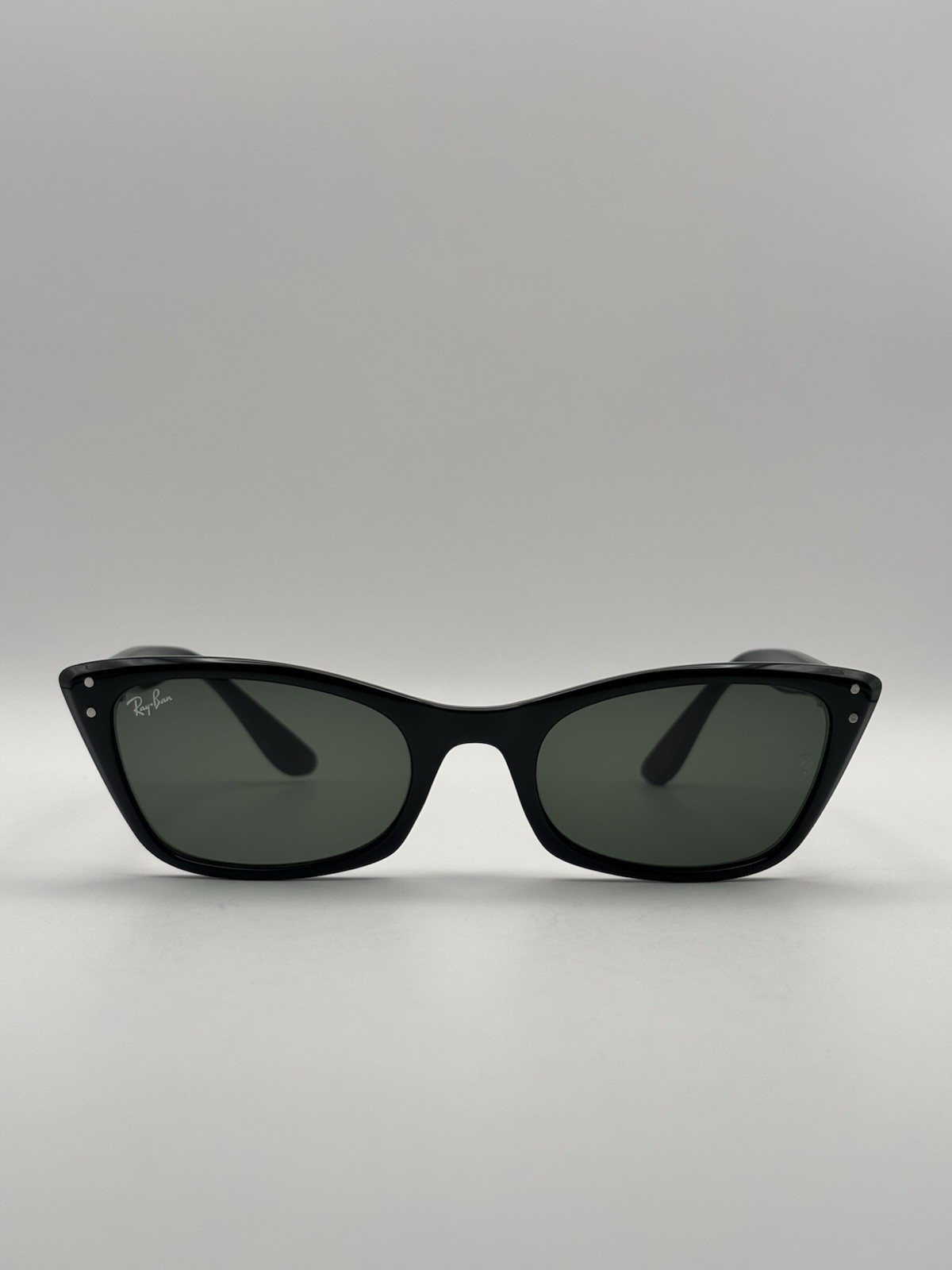 Ray-Ban RB2299 Lady Burbank Cat Eye Women’s Sunglasses Black/Green 140mm