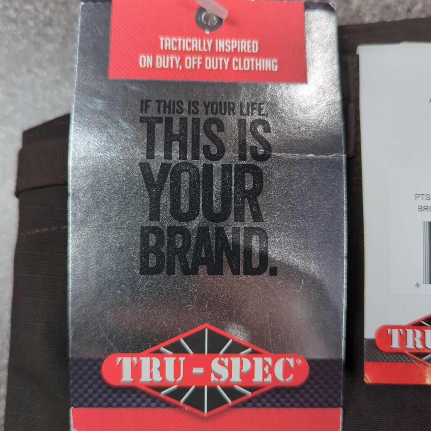 TRU-SPEC Mens Pants Small Long Brown BDU RIP-STOP TACTICAL CARGO NWT