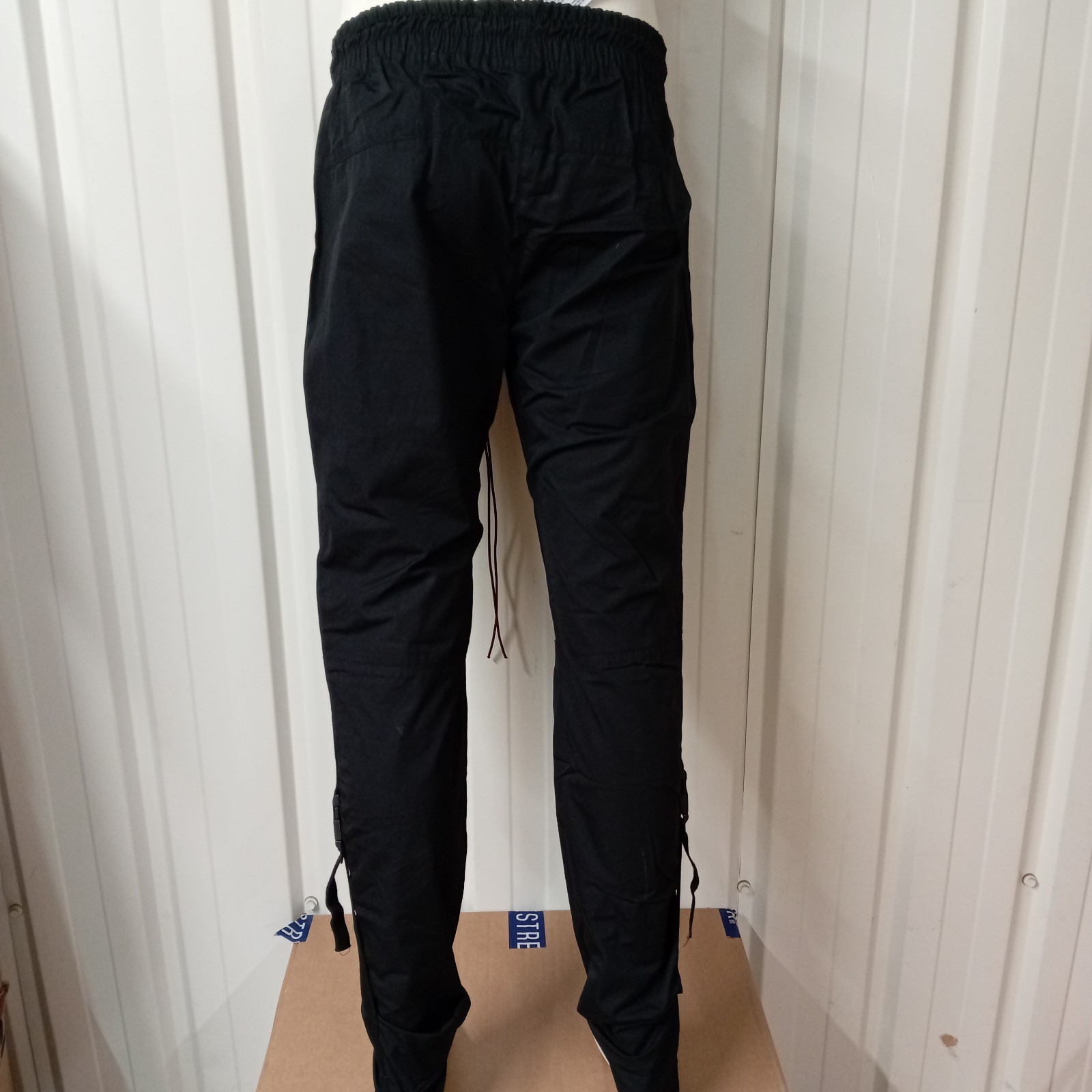 REPRESENT Buckle Track Pants Black/Red Mens Medium (M) Fits 32″-34″ Waist