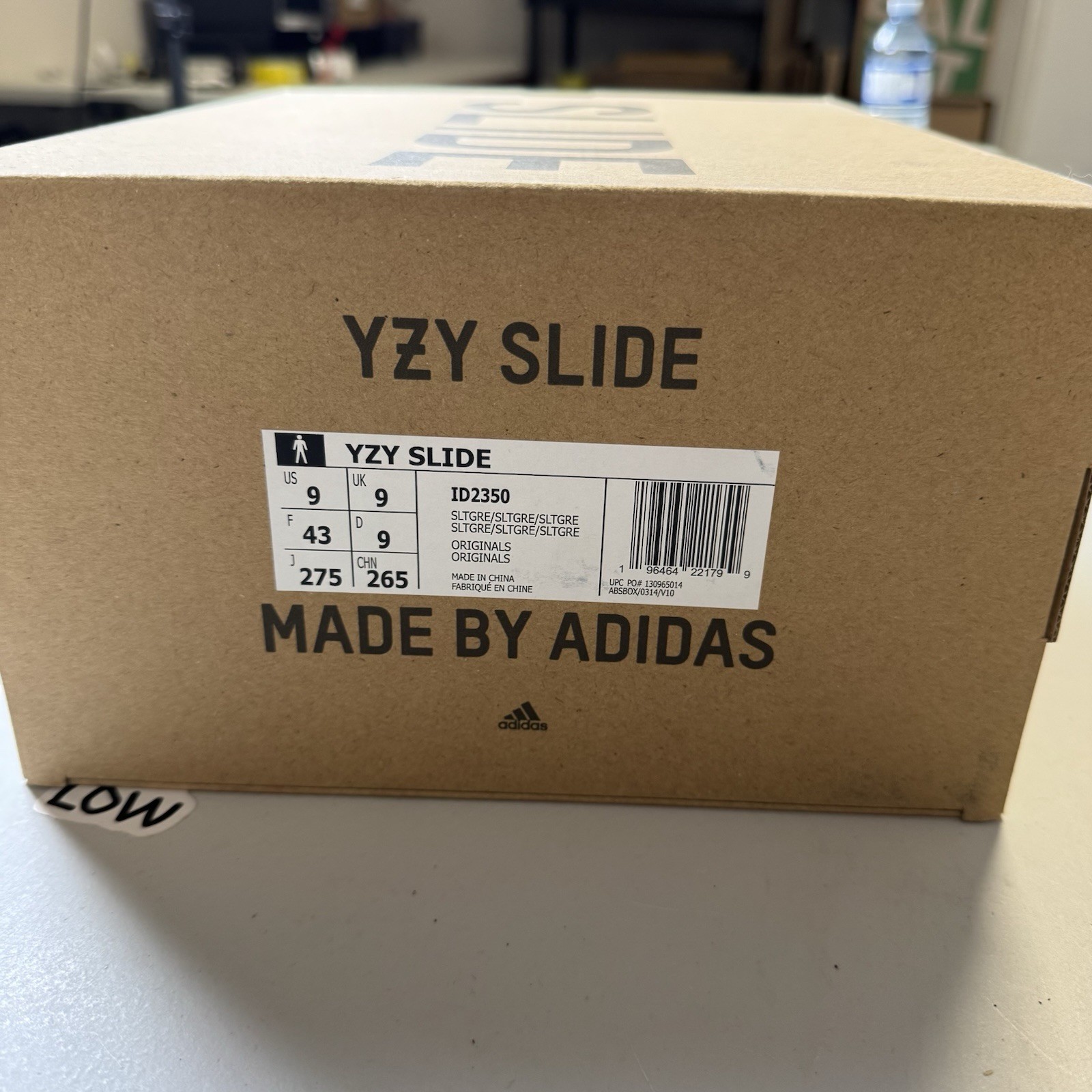 Adidas Yeezy Slide Slate Grey | ID2350 | NEW | size 9/10 mens