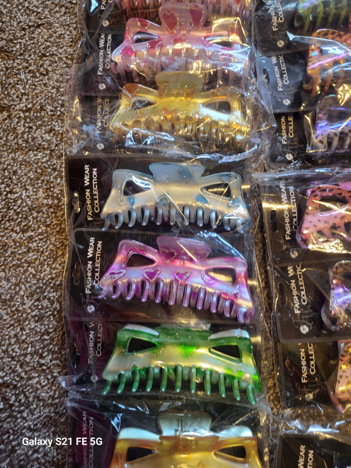 Huge Lot Of Hair Accessories. Over 150 Packs. All New Items. Some Multi Packs.