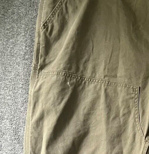 Carhartt 102802-217 Tarmac Green Relaxed Fit Double Knee Work Trousers W42 L34