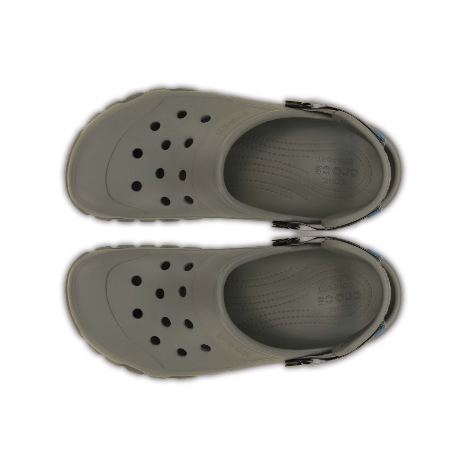 Crocs Unisex Offroad Sport Clogs Comfortable Smoke/Charcoal Width Medium Size US