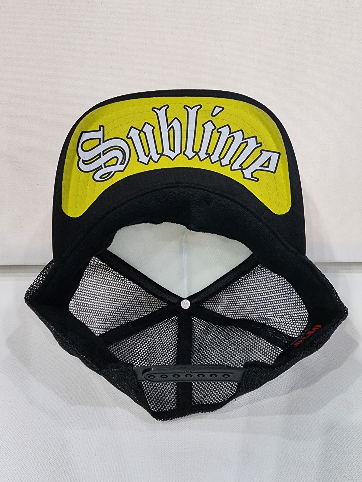 Reggae Ska Regueton Hip-Hop Rap Sun Triple Print Black White Trucker Adjust