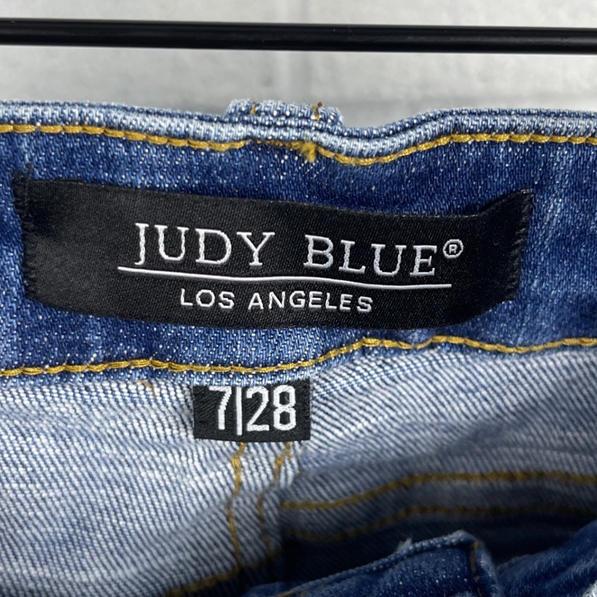 Judy Blue Distressed Skinny Ankle Jeans Womens 7/28 Stretch Denim Casual