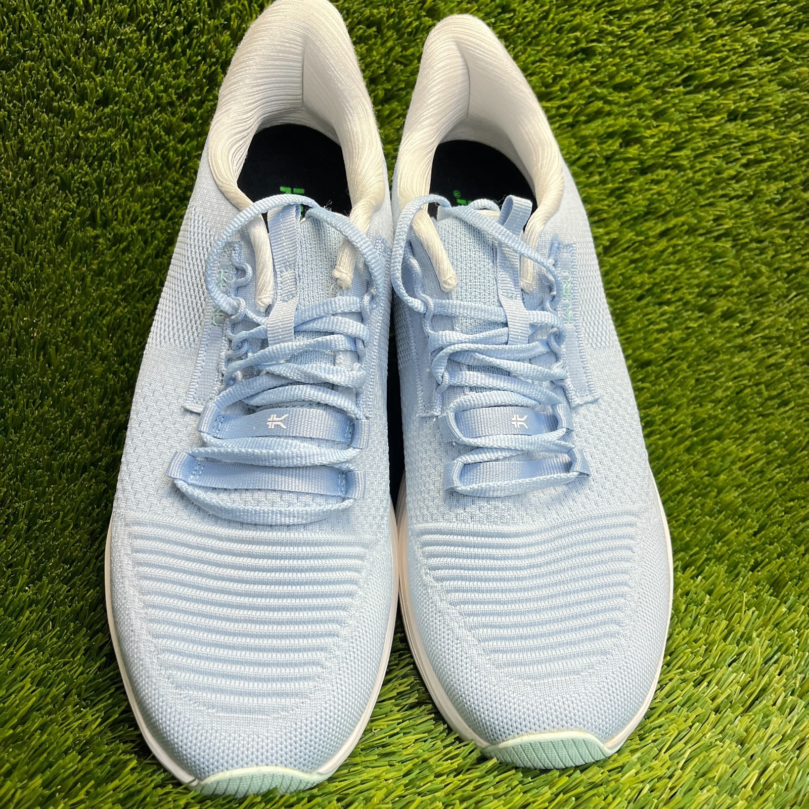 Kuru Atom 2 Womens Size 12D Blue White Athletic Running Waking Shoes Sneakers