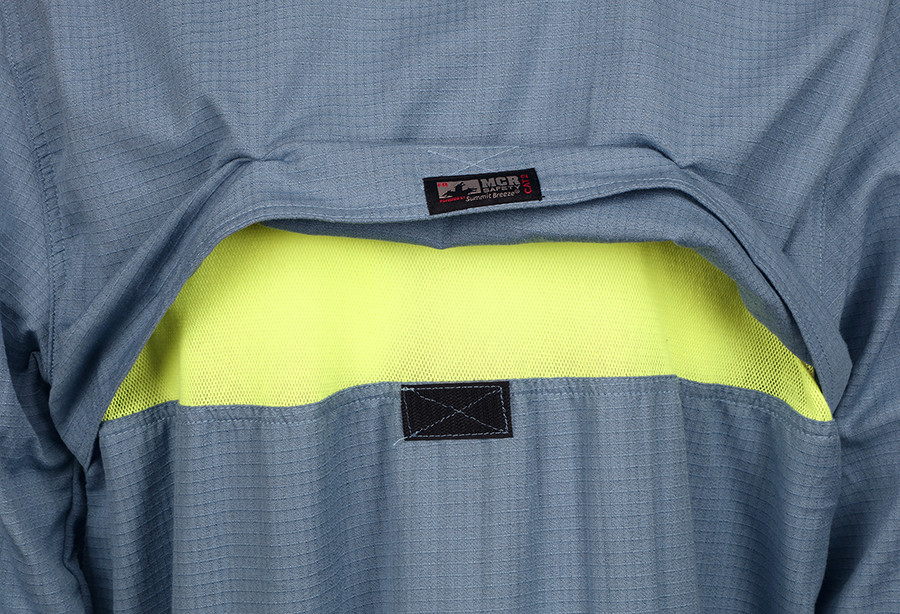 SBS1006 – MCR Safety – Summit Breeze® Flame Resistant (FR) Shirt – XL Blue