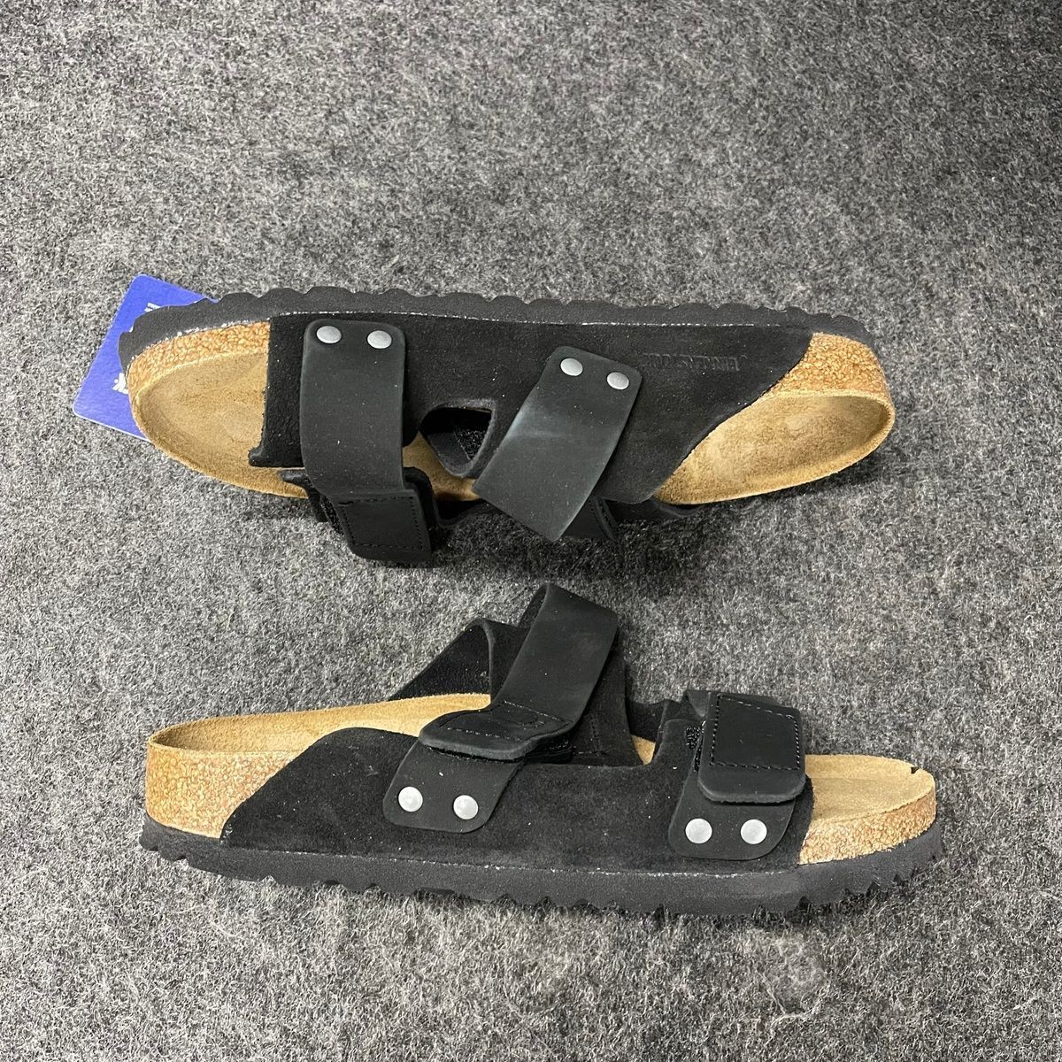 BIRKENSTOCK Uji Nubuck Suede/Leather Sandals Unisex Size M4/W6