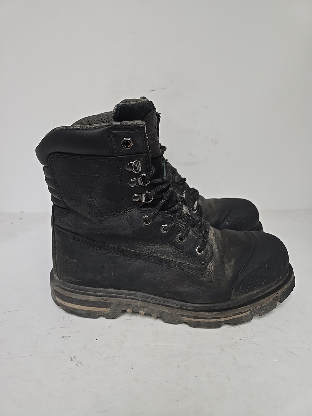 Dakota Men’s 529 HD3 8″ STSP Injected Welt Boots Black/Black Size 10M