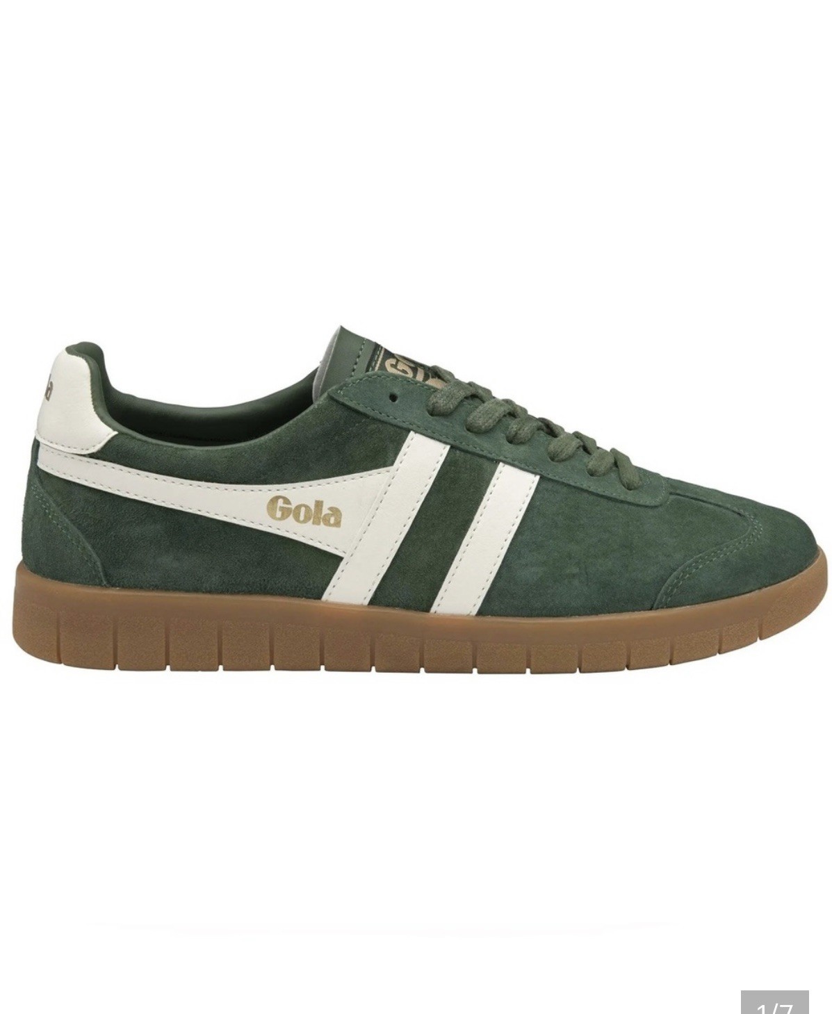 Gola Hurricane Lace Up Sneakers Shoes Evergreen CMBO46 Men’s 11