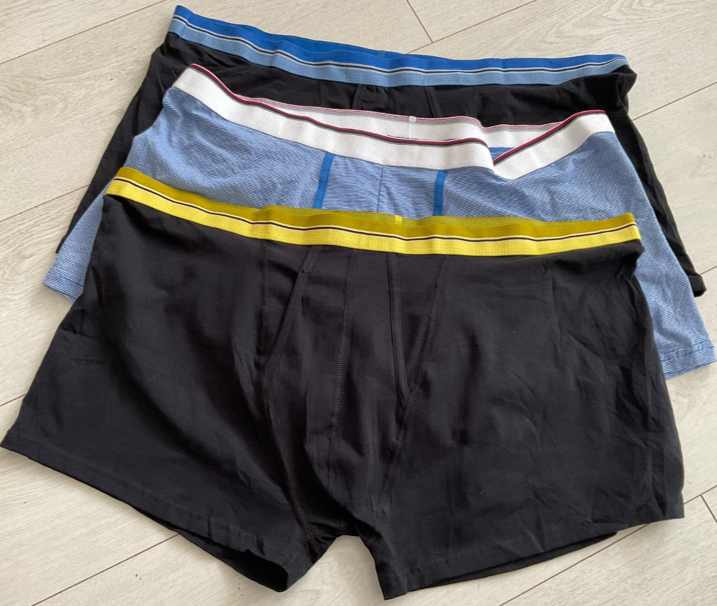 George mens 3 x COTTON boxer shorts size 4XL. NEW. 48-50 in waist