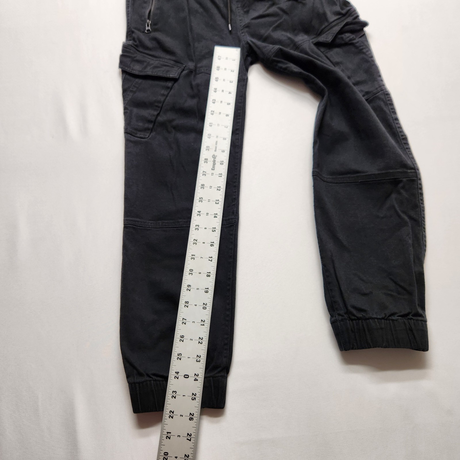 ⭐️WXYZ Los Angeles Black Cargo Jogger Pants Men’s Size M Cotton Stretch Gorpcore