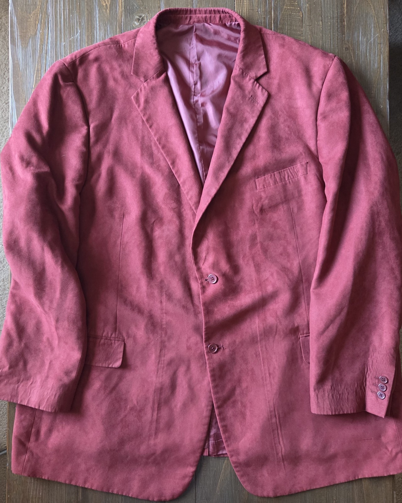 KingSize Men’s Big & Tall Microsuede Blazer – Size 60 TALL