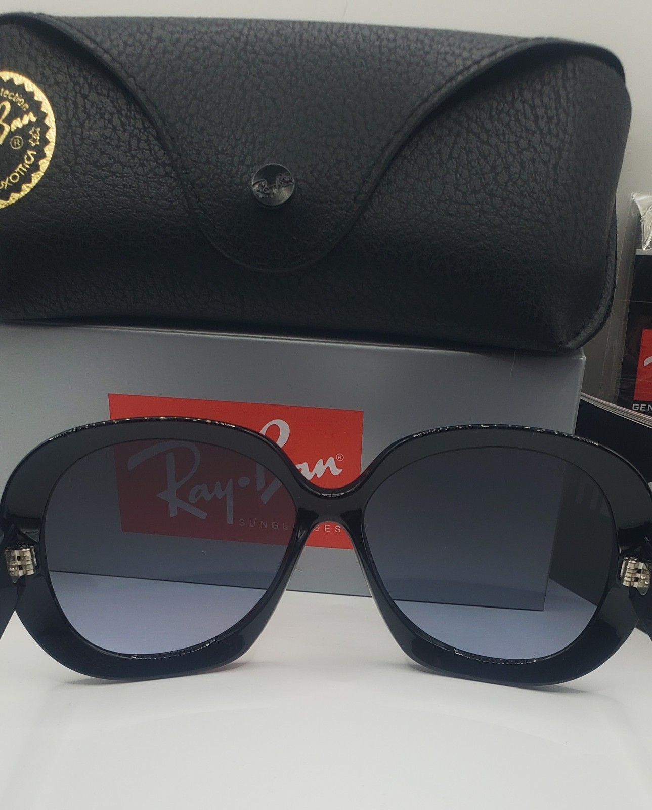 Ray ban RB4098 Jackie Ohh II 60mm BLACK frame Gradient Gray