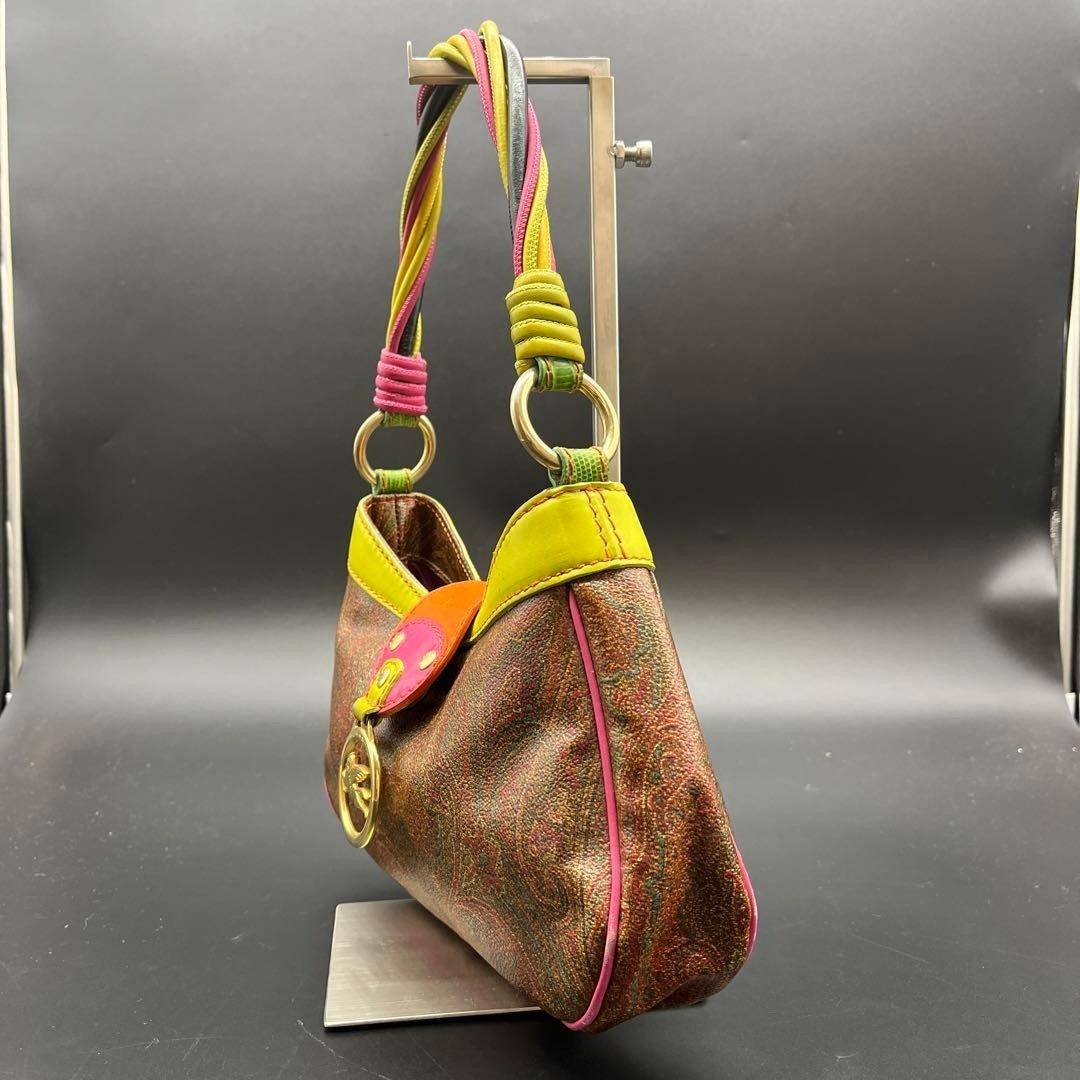 ETRO Pegasus One Shoulder Bag 7.8 in