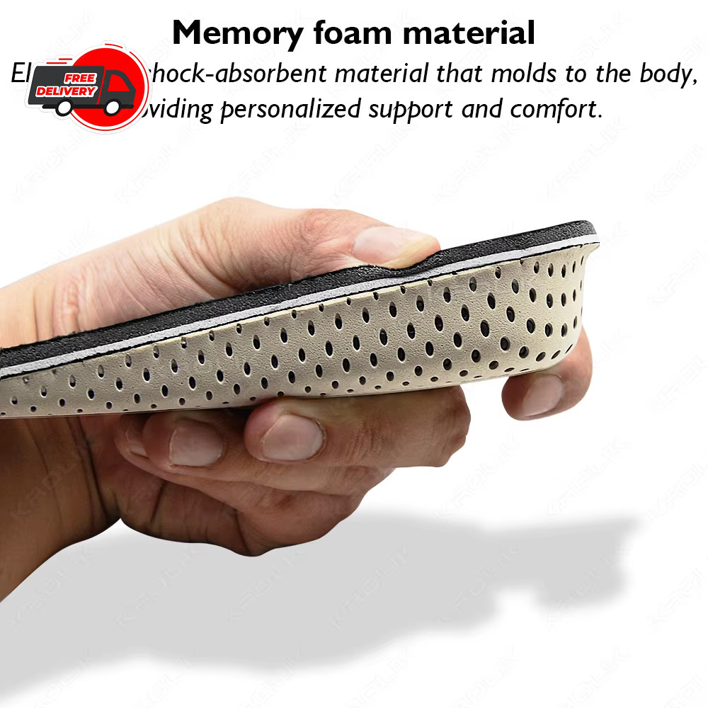 Height Increase Insoles 2-5cm Memory Foam EVA Shoe Lifts Inserts for Men-Women