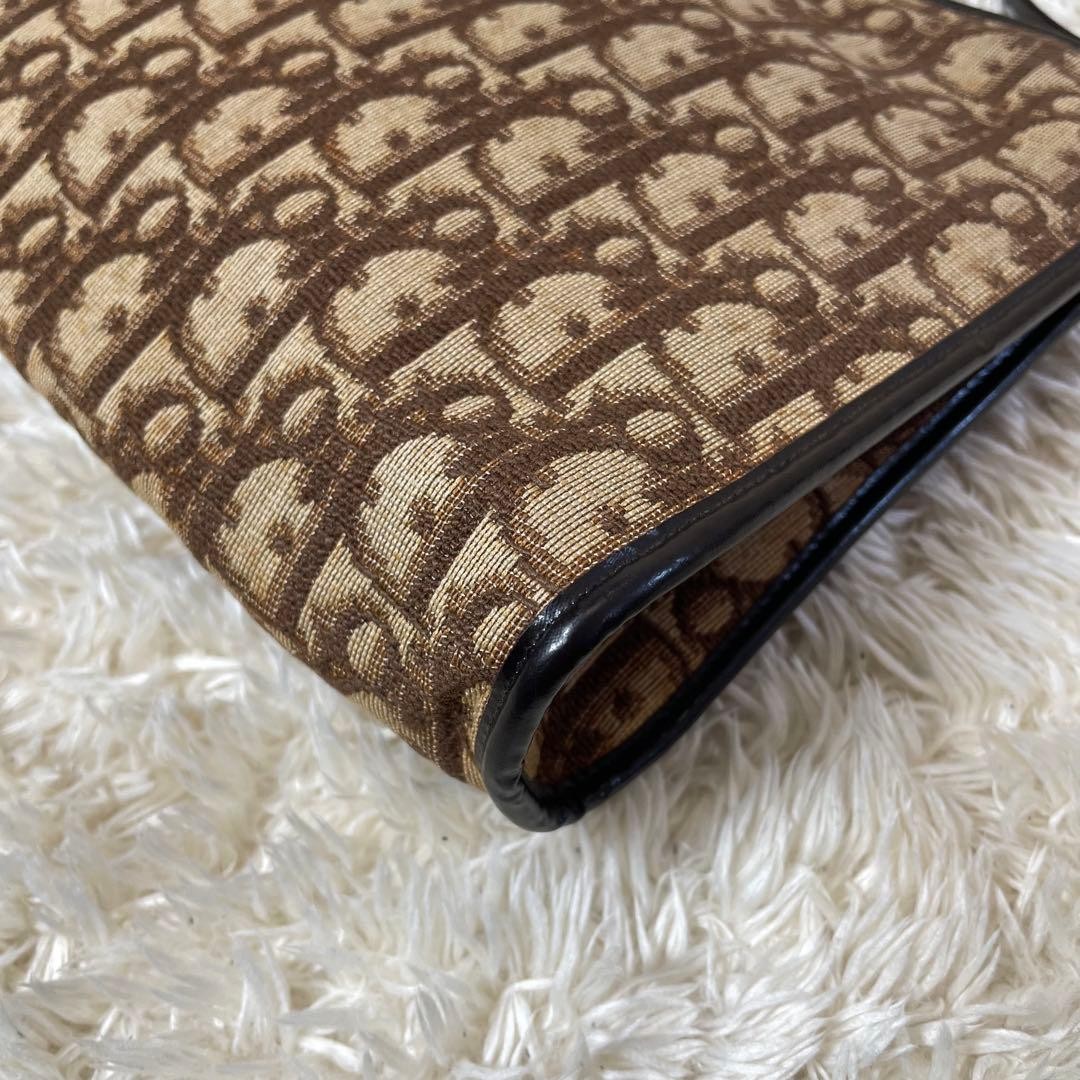 Christian Dior Bag Trotter Logo Hardware Canvas Shoulder rh4987060