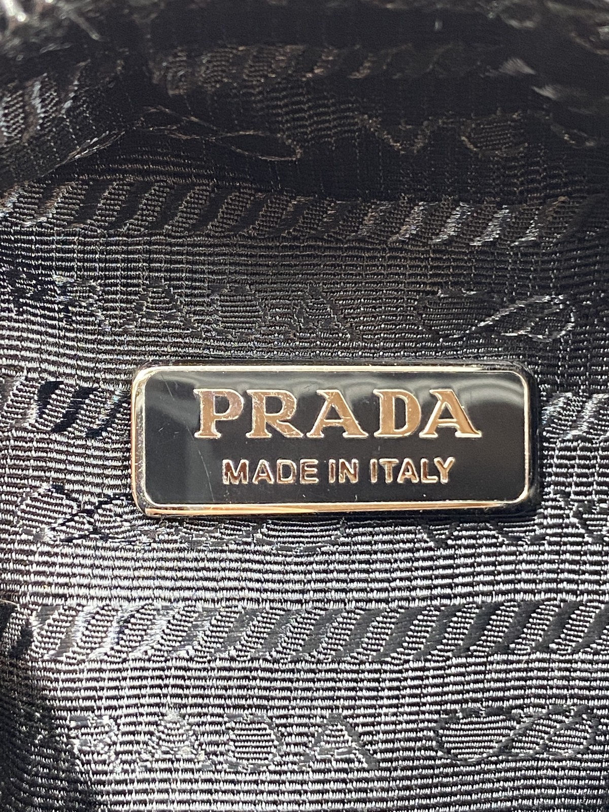 Prada Re-Edition 2000 Sequinned Mini Bag