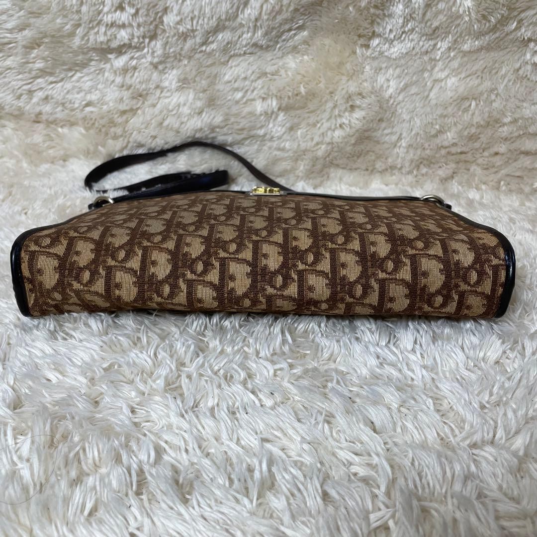 Christian Dior Bag Trotter Logo Hardware Canvas Shoulder rh4987060