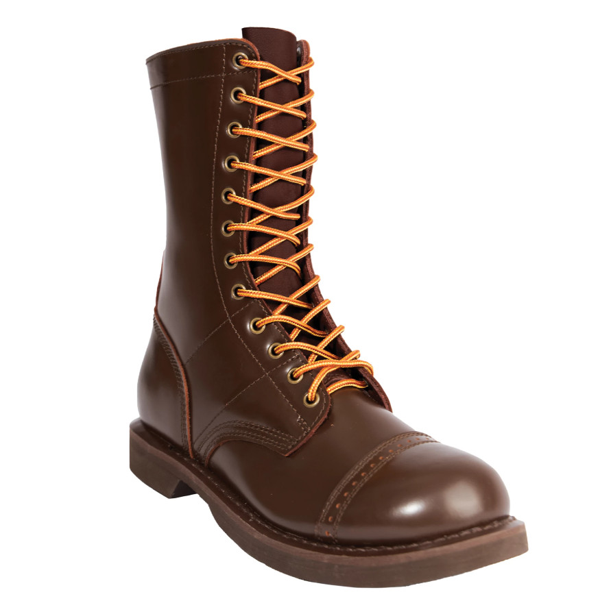 Rothco Brown Leather Jump Boot – 10 Inches NEW