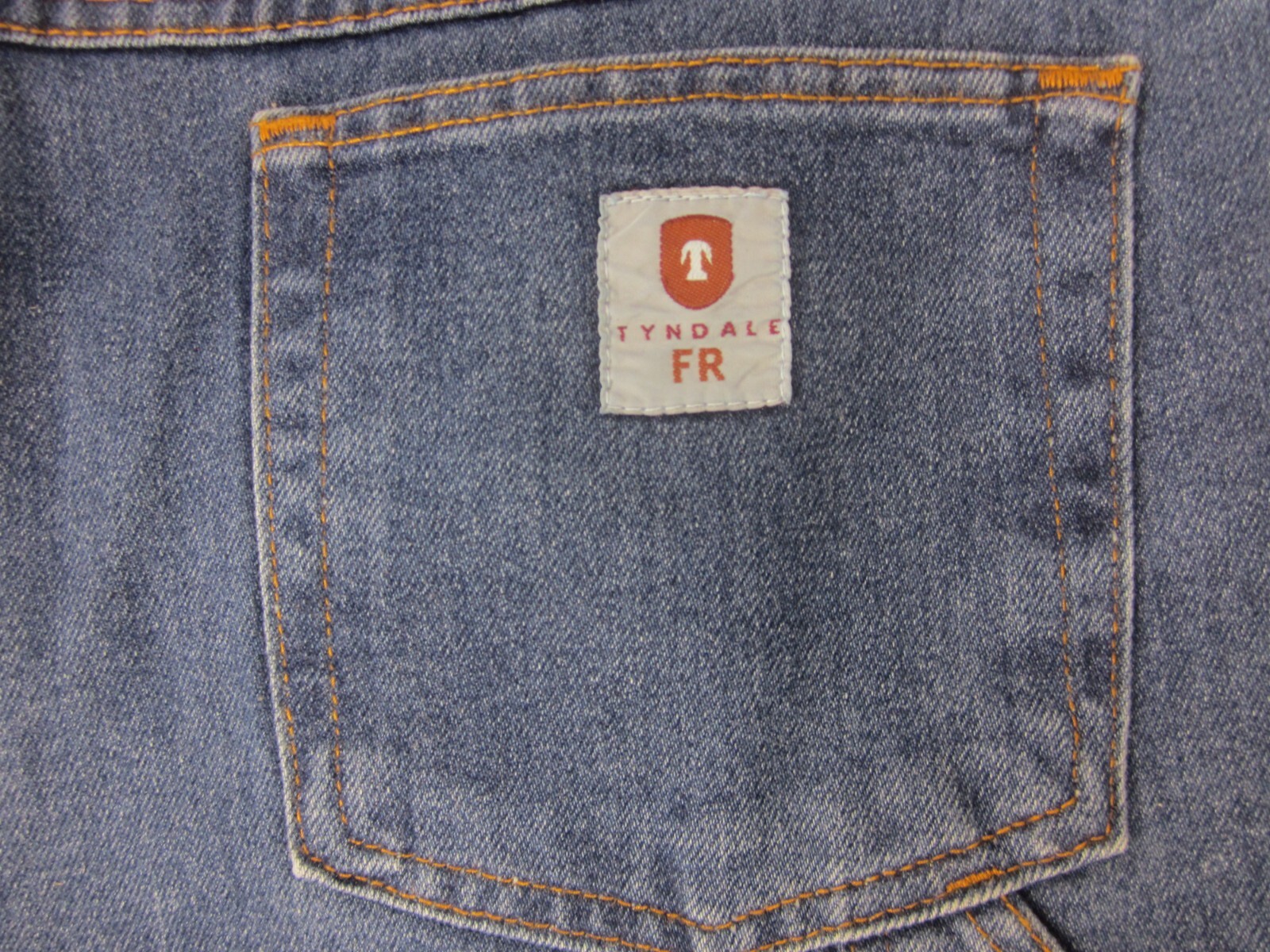 Tyndale FR Carpenter Cargo Blue Jeans W40 L27 Fire Resistant ATPV:15.1 USA F290T