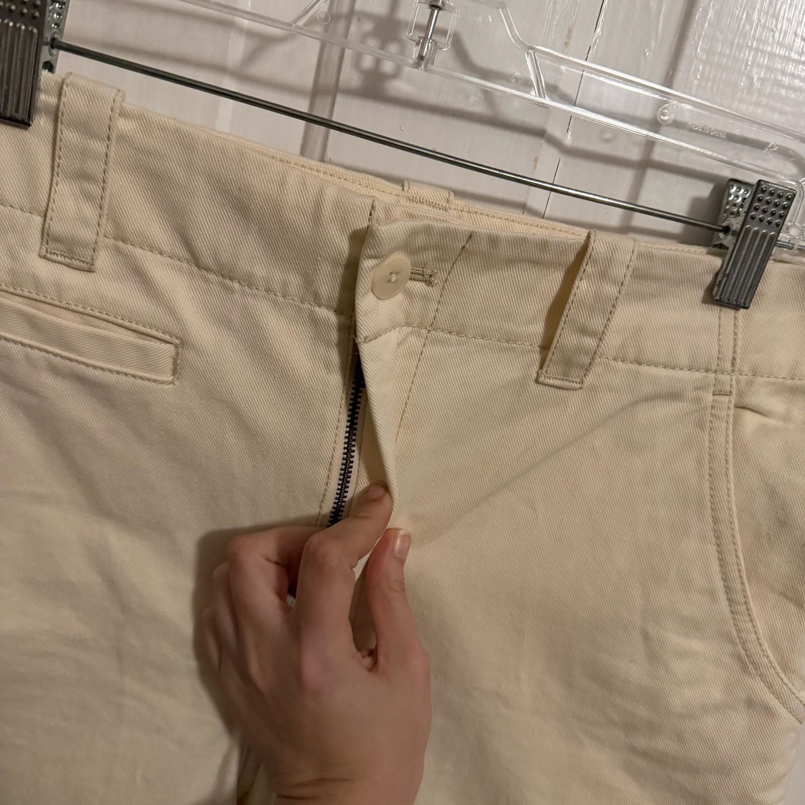 Madewell The Relaxed Chino Pants in Antique Cream Size 10