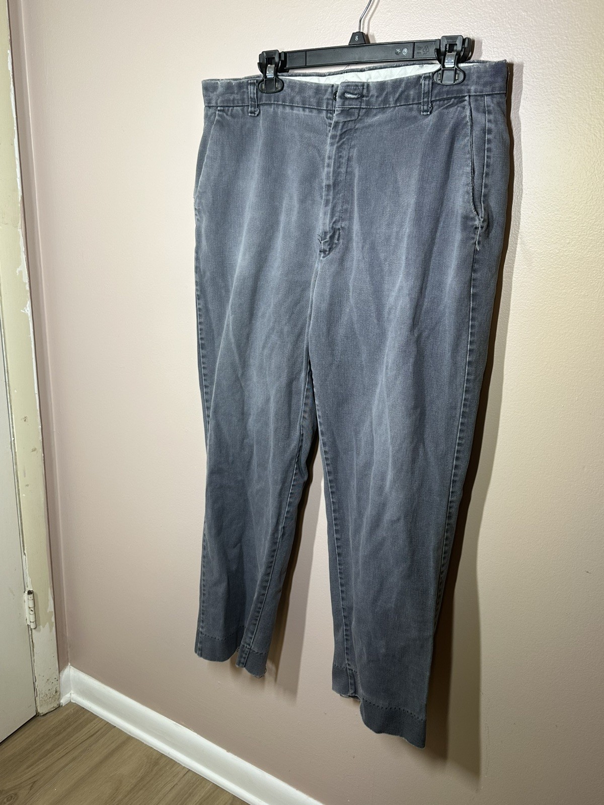 Bulwark FR Carpenter Pants Mens 38×32 Navy Blue Flame Resistant Westex UltraSoft