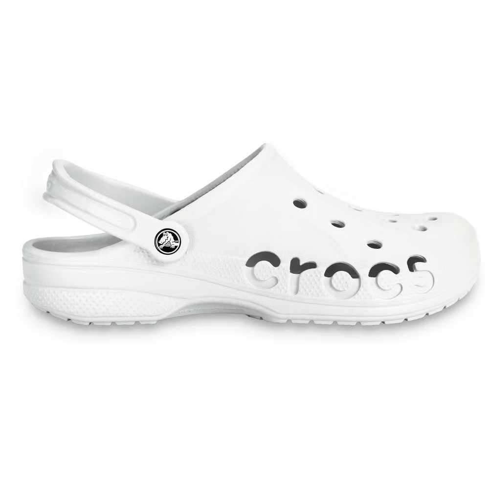 Crocs Adult Baya Clogs – White M6/W8