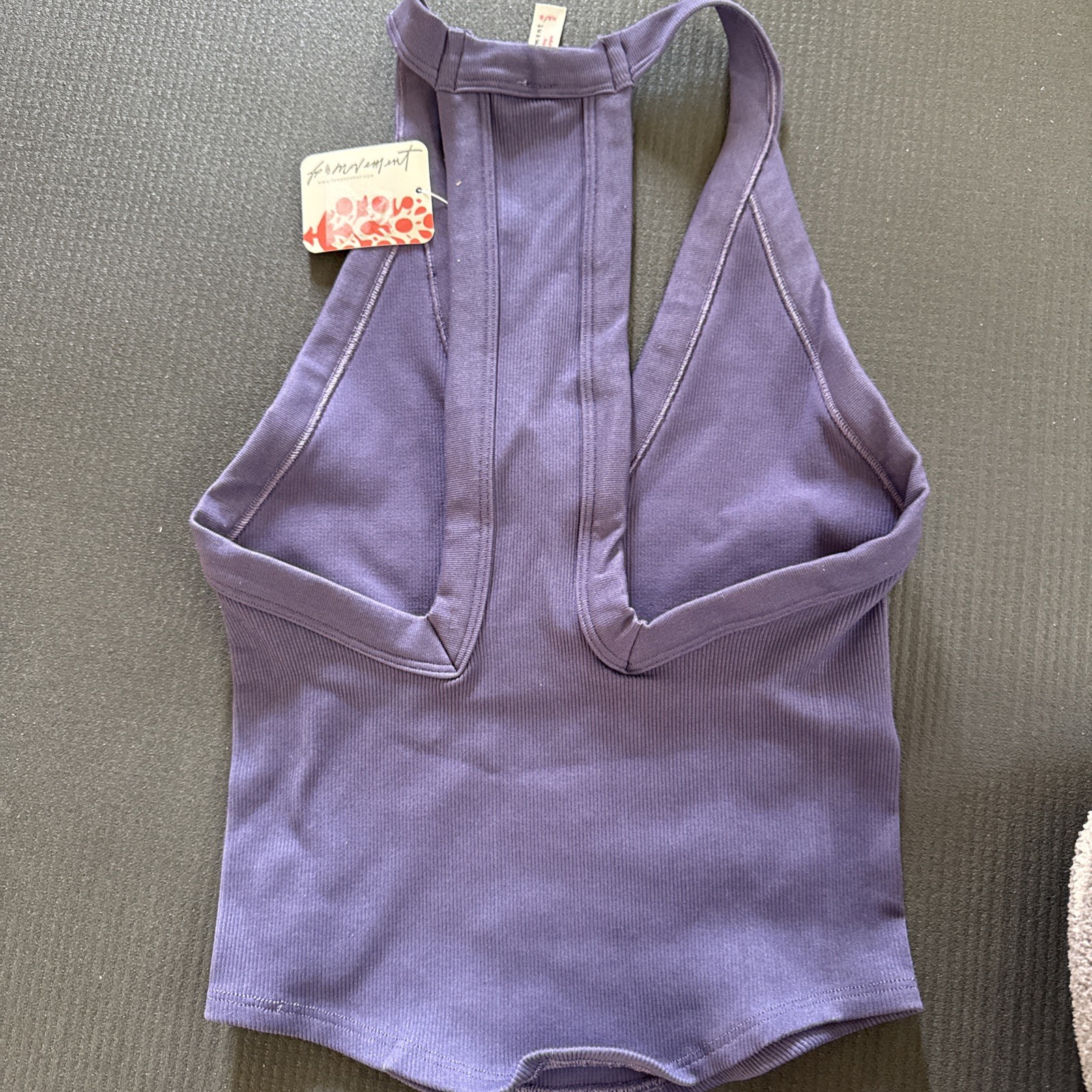 FP Movement Women’s All Clear V Neck Cami Graphite Xs/s Nwt$30