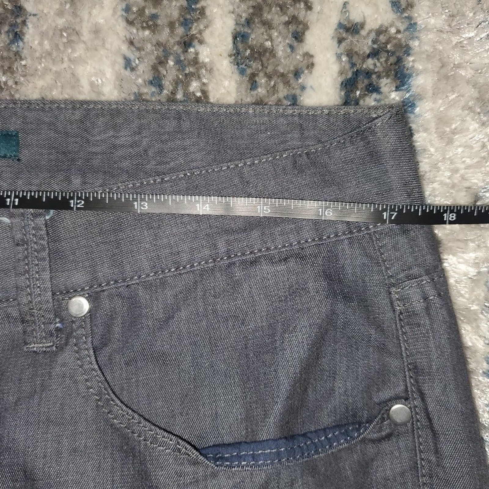 Perry Ellis Black Men’s Designer Pants || 33 x 32
