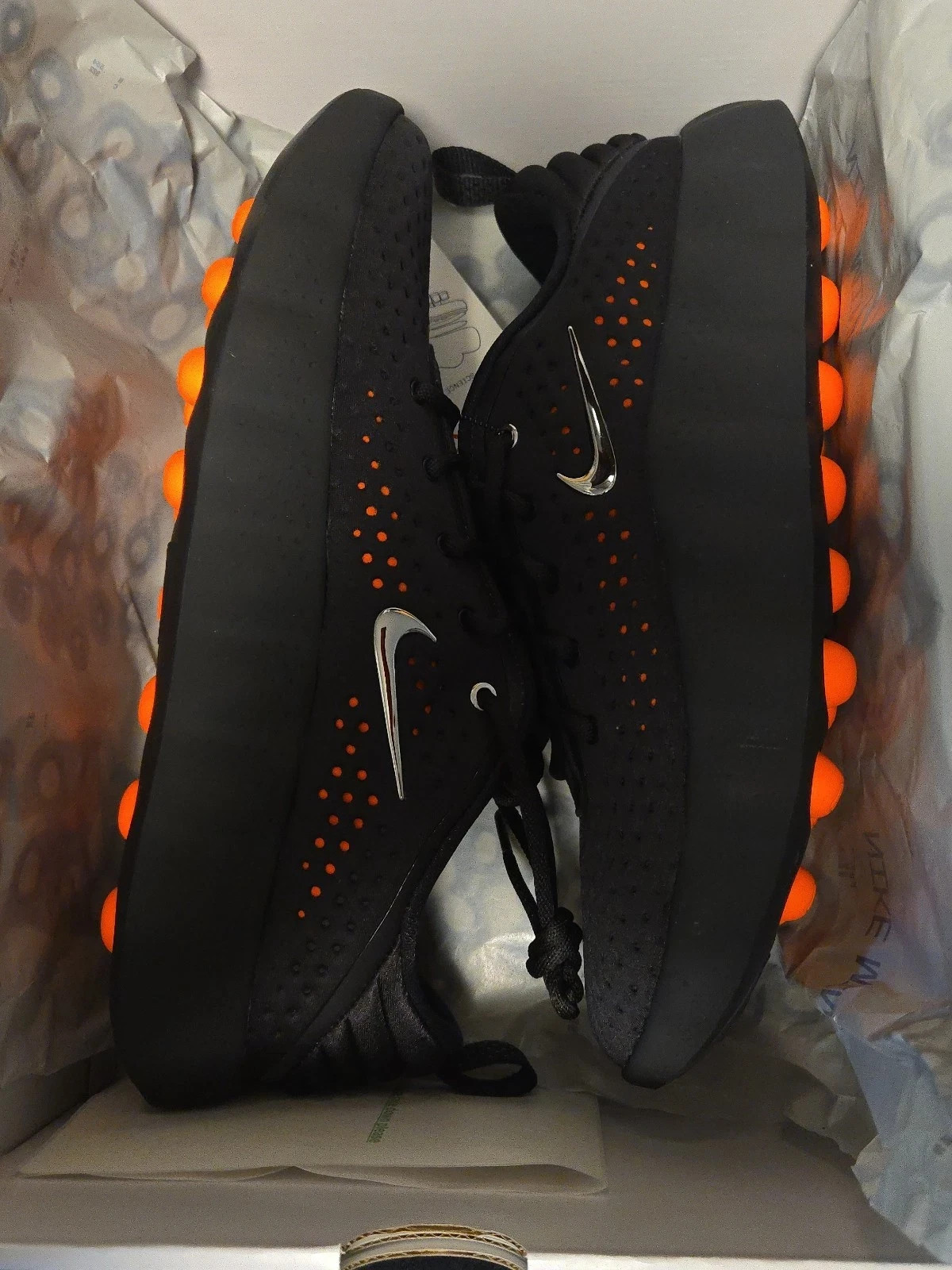 Verified✅Nike Mind 002 Black Hyper Crimson HQ4308-001 New Men with Size 10