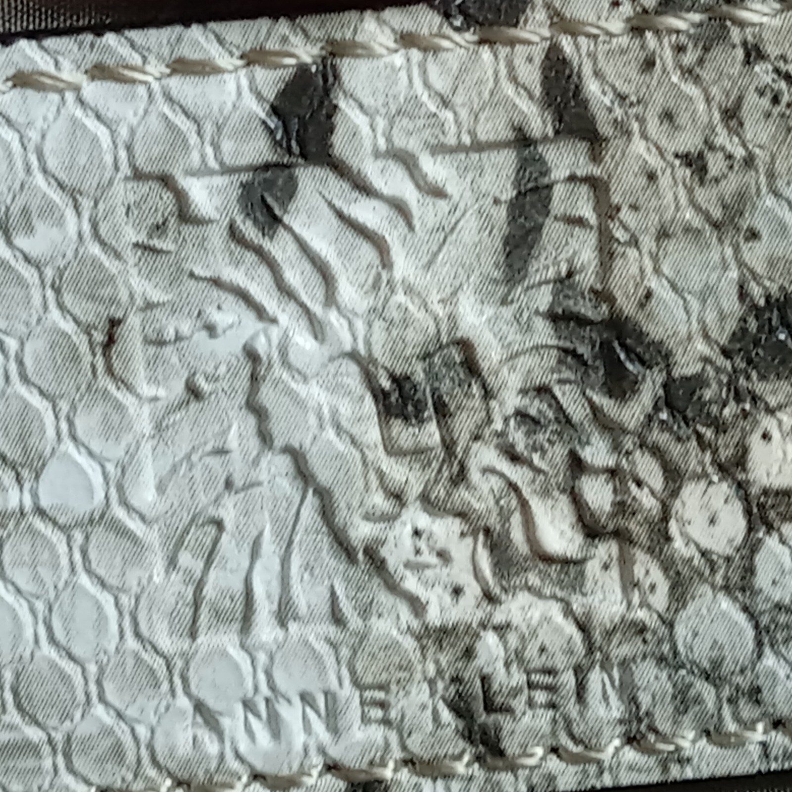 ☆Anne Klein☆ Snake Print Lined Crossbody Handbag 10 X 7 X 3