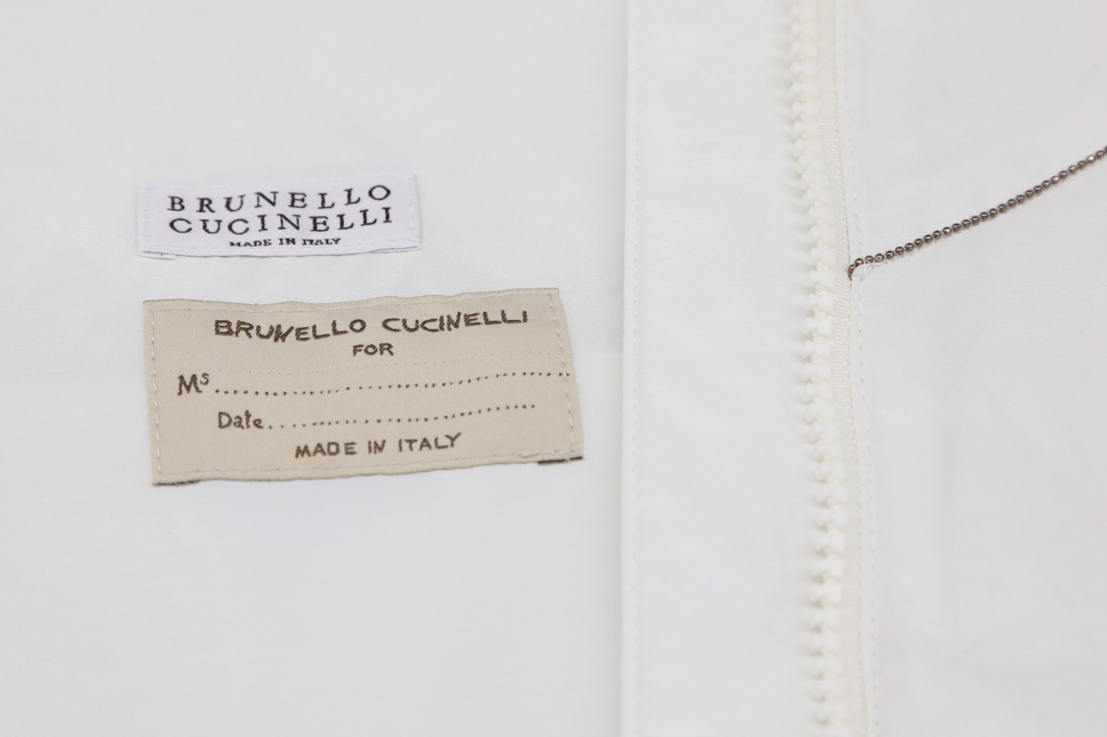 NWT $2995 Brunello Cucinelli Women Sparkly 3-Tone Monili Beaded Jacket 42/M A186