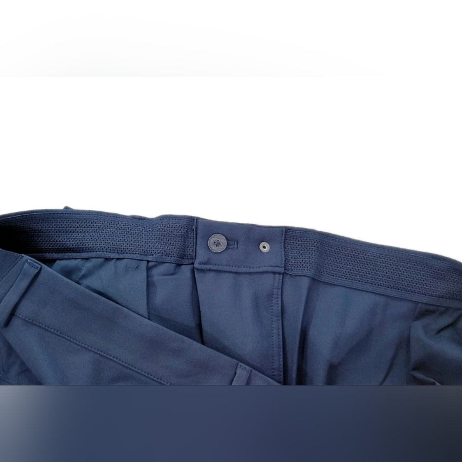 Greg Norman ML75 Men’s Luxe Performance Chino Pants 42×32 Flex Waistband Blue