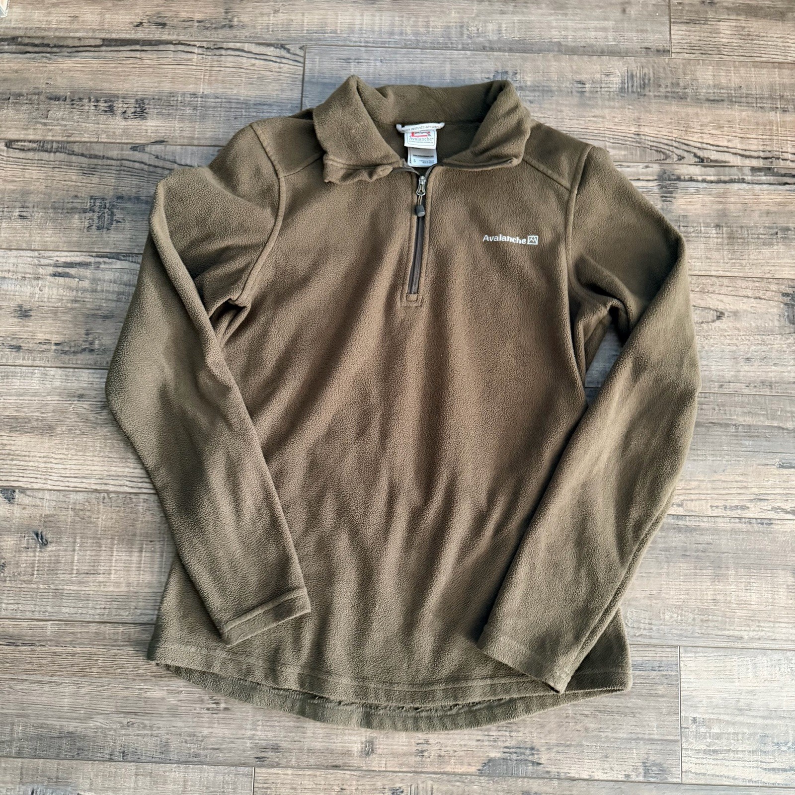 Avalanche 1/4 Zip Women’s Fleece Olive Green S