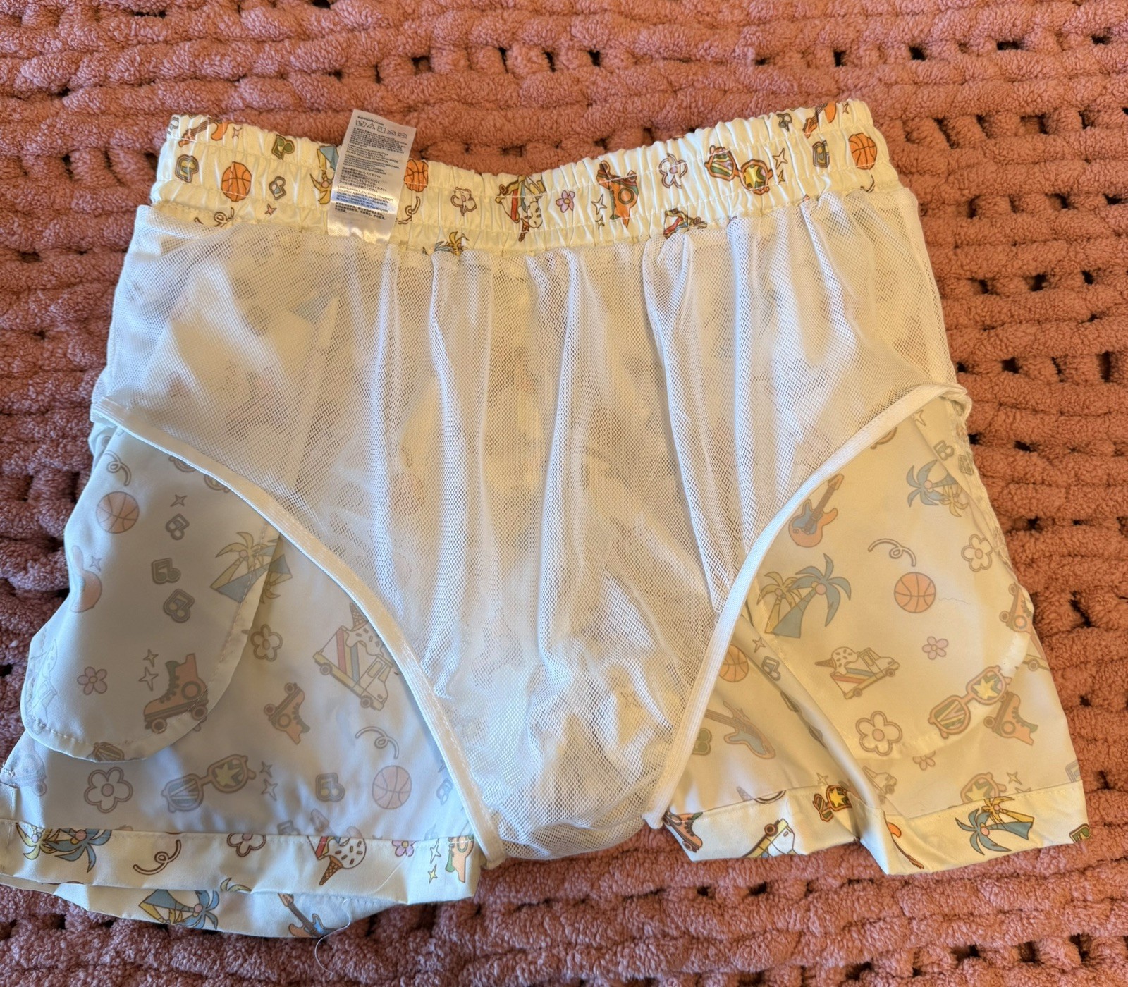 BTS TinyTan Official Summer Shorts size medium new unworn without tags