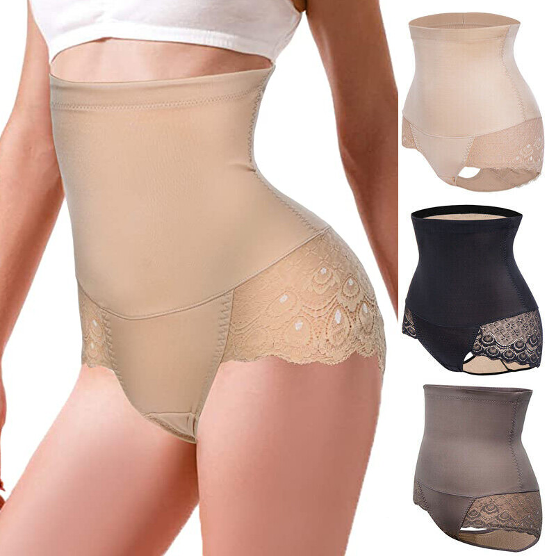 High Waist Body Shaper Butt Lifter Tummy Control Panty Slim Waist Trainer Girdle