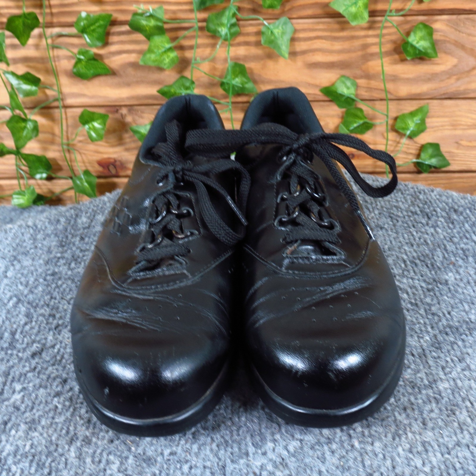 SAS Free Time Women Casual Walking Shoe Size 6 Comfort Daily Wear Black Leather