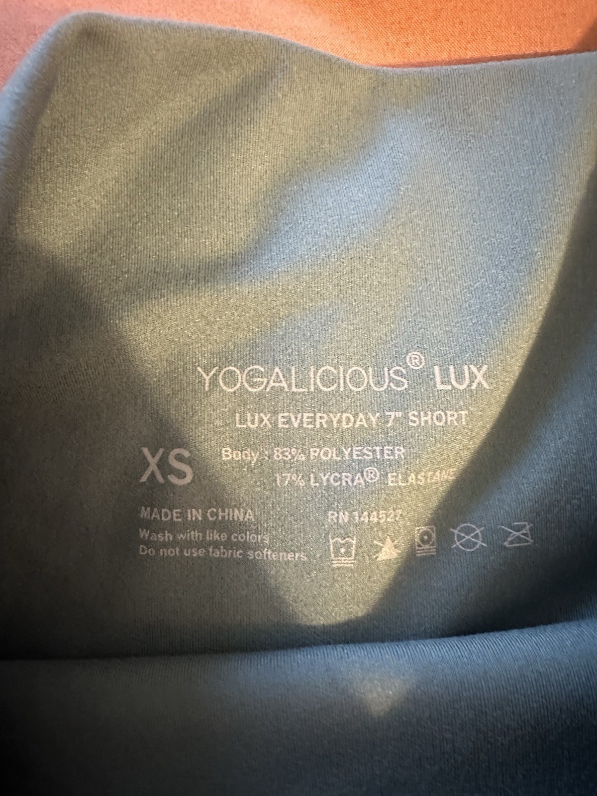 Yogalicious Lux Everyday 7″ Biker Short Women’s Activewear Stretch Gray