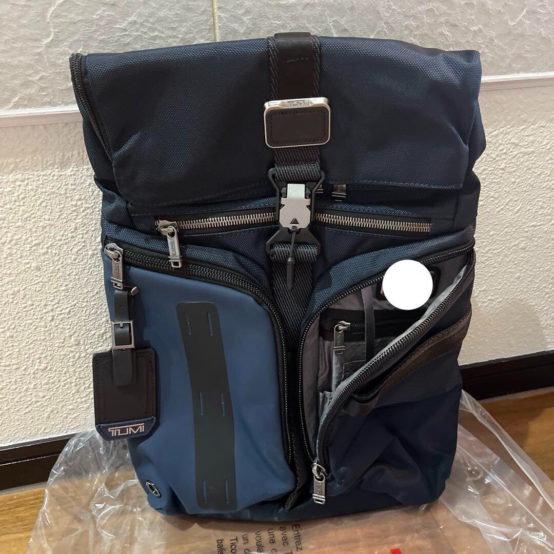 TUMI ALPHA BRAVO Logistic Backpack Navy 232759D