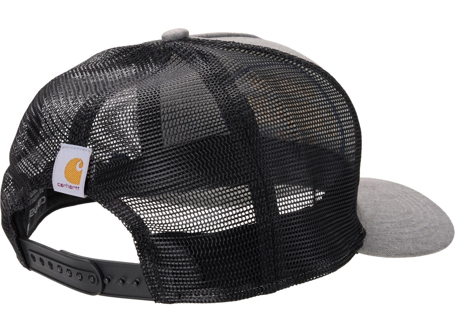 *SALE* Carhartt Canvas HAMILTON Twill Trucker Mesh Back Hat Gray Black