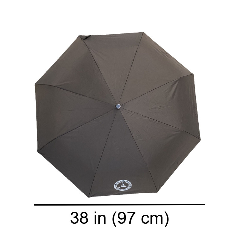 Mercedes-Benz Automatic Folding Umbrella Classic Windproof 210T 8-Rib Gift