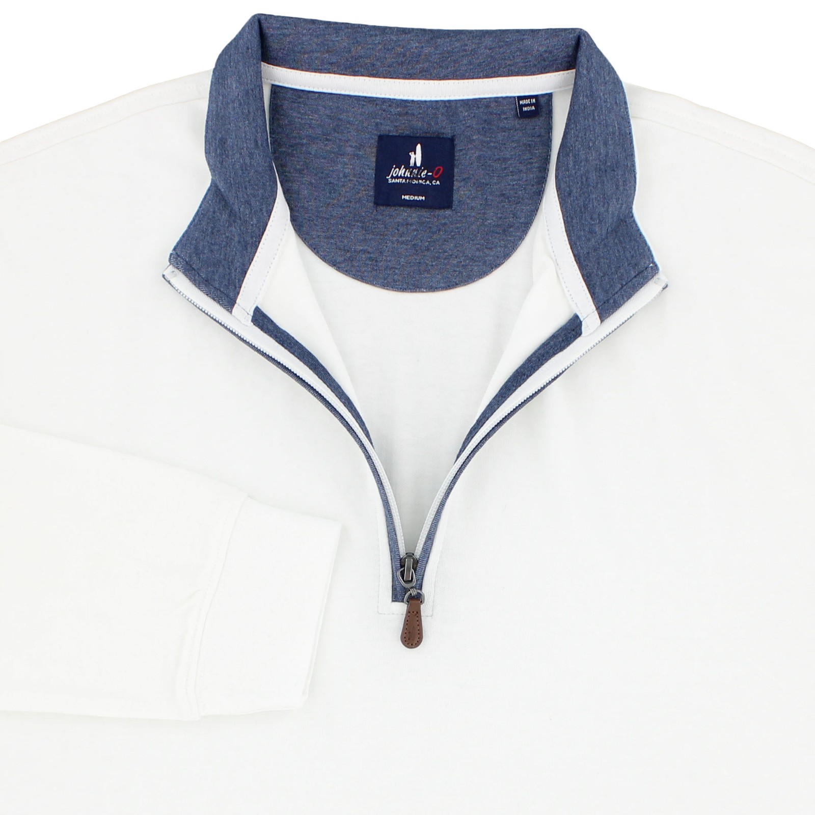 Johnnie O Men’s Sully Quarter Zip Up Pullover Wrinkle Resistant Regular Fit