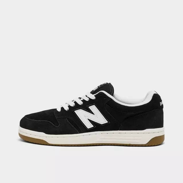 New Balance BB480 Men’s Casual Shoes BB480TPN Black White Sz 8.5 NIB