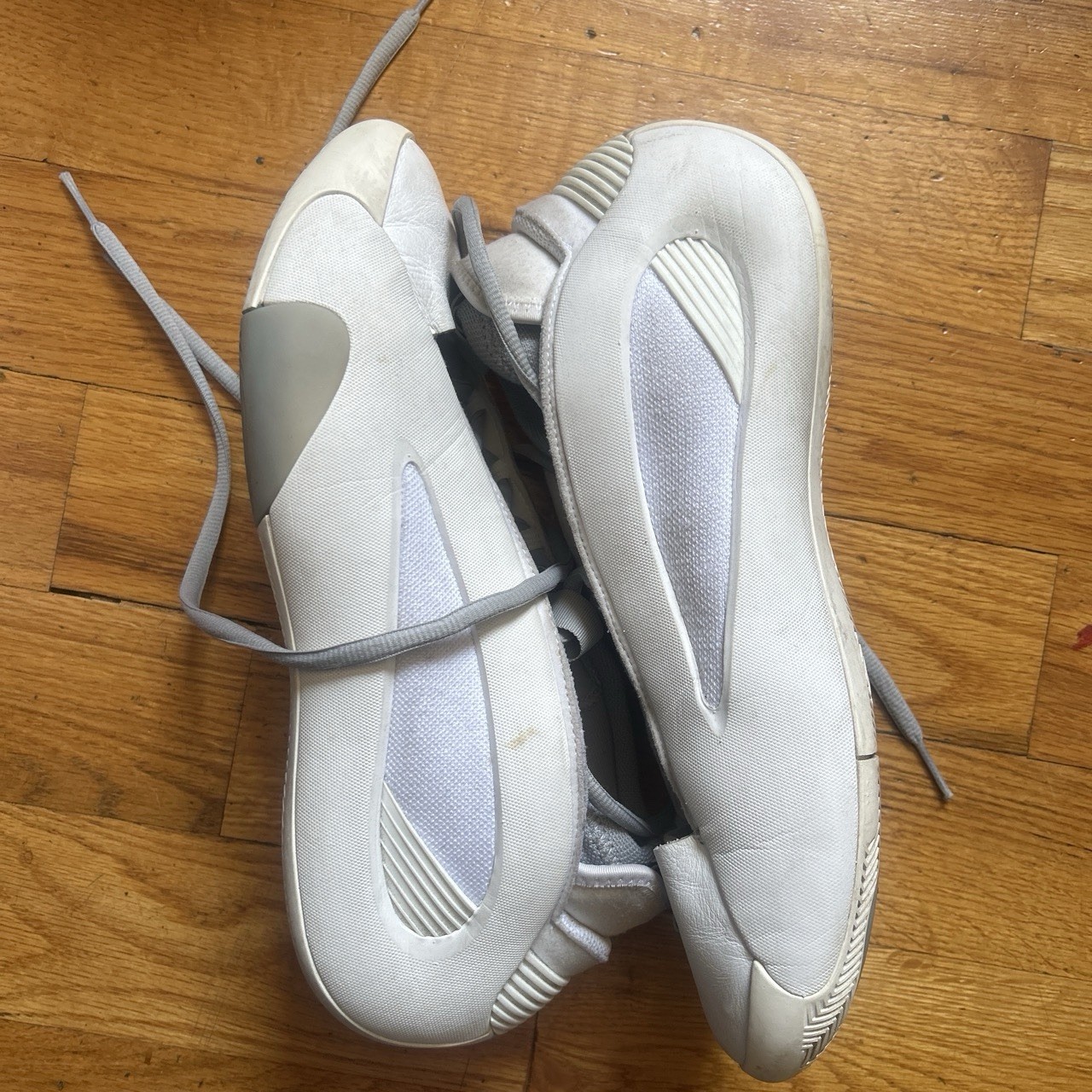 Adidas Harden Vol. 8 Grey and White Size 10 Good Condition no box