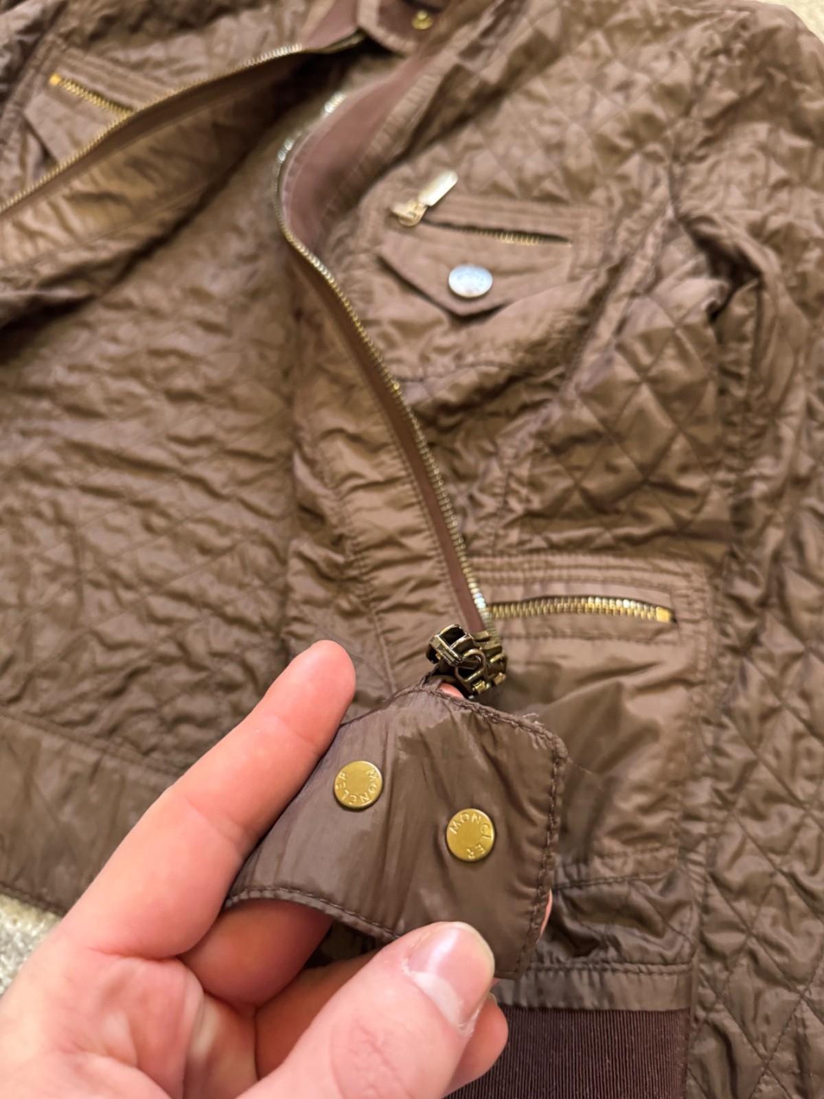 Moncler light womens jacket